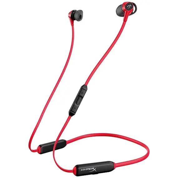 ყურსასმენი HyperX HEBBXX-MC-RD/G Gaming Headset Cloud Buds BT, Red/Black  - Primestore.ge