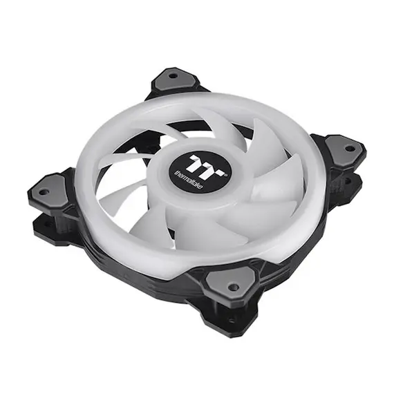 ქულერი Thermaltake Riing Quad 14 RGB Radiator Fan White TT Premium Edition 3Pc (CL-F101-PL14SW-A) , 3 image - Primestore.ge