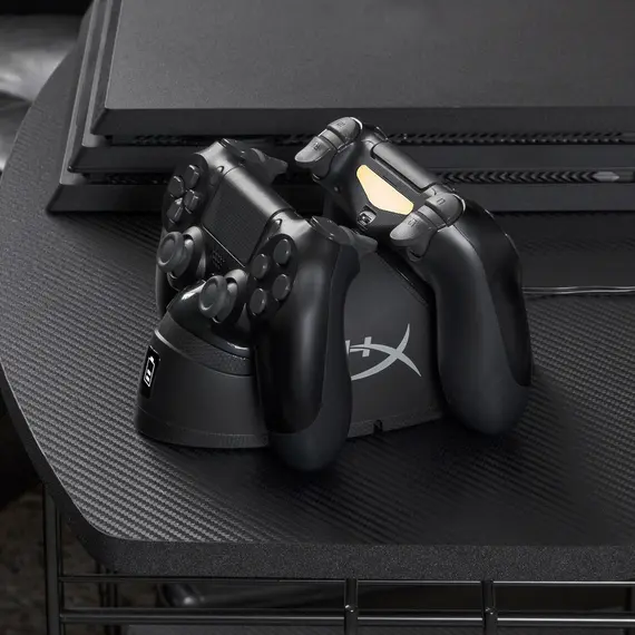 კოისტიკის დამტენი HyperX ChargePlay Duo Controller Charging Station for PS4 (HX-CPDU-C) , 5 image - Primestore.ge