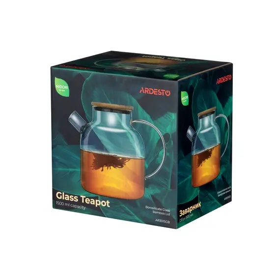 ჩაის დასაყენებელი ARDESTO AR3015GB (1500 მლ) , 2 image - Primestore.ge