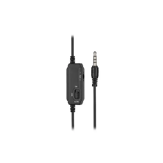 ყურსასმენი 2E 2E-CH11SJ PC Headset CH11, On-Ear, 3.5mm - 2*3.5mm Black - Primestore.ge