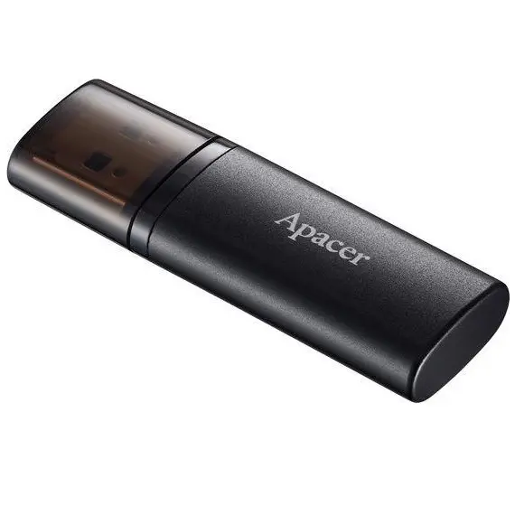 USB ფლეშ მეხსიერება Apacer 16GB USB 3.1 Flash Drive Gen1 AH25B Black , 2 image - Primestore.ge