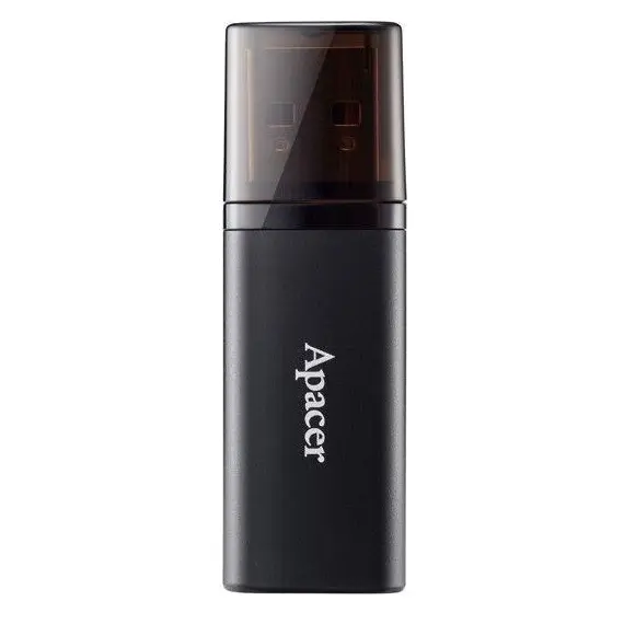 USB ფლეშ მეხსიერება Apacer 16GB USB 3.1 Flash Drive Gen1 AH25B Black  - Primestore.ge