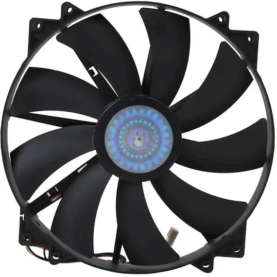 ქულერი Cooler Master MegaFlow 200 Silent Fan, w/o LED, 200мм, 3pin+Molex , 2 image - Primestore.ge