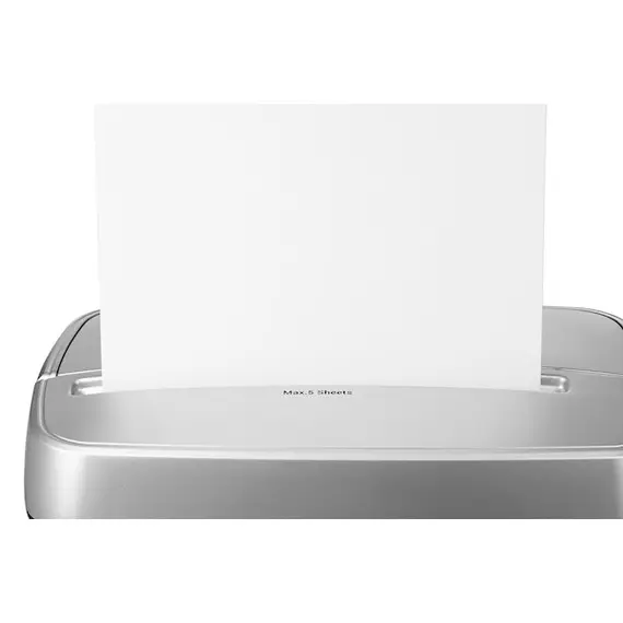 ქაღალდის გამანადგურებელი შრედერი 2E 2E-S-509CC 5 sheets Paper Shredder Silver, Black , 2 image - Primestore.ge