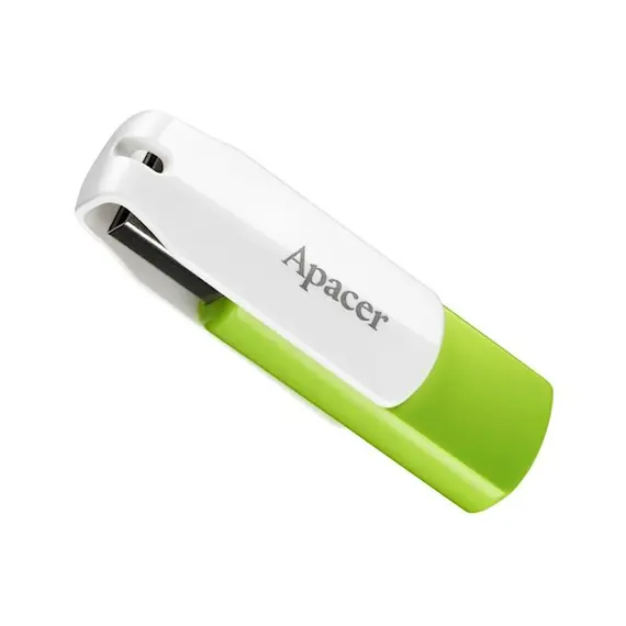 USB ფლეშ მეხსიერება Apacer USB 2.0 Flash Drive AH335 32GB Green  - Primestore.ge