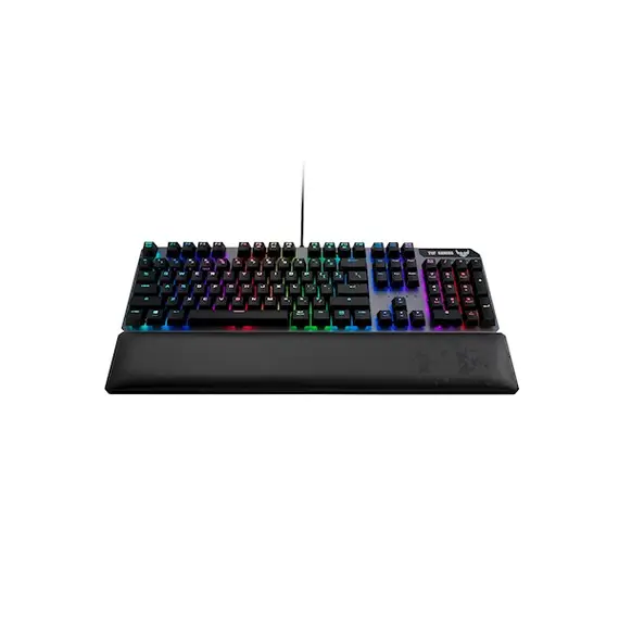 Keyboard ASUS Gaming Keyboard TUF Gaming K7 USB Optical-Mech Linear Ru Black, 4 image