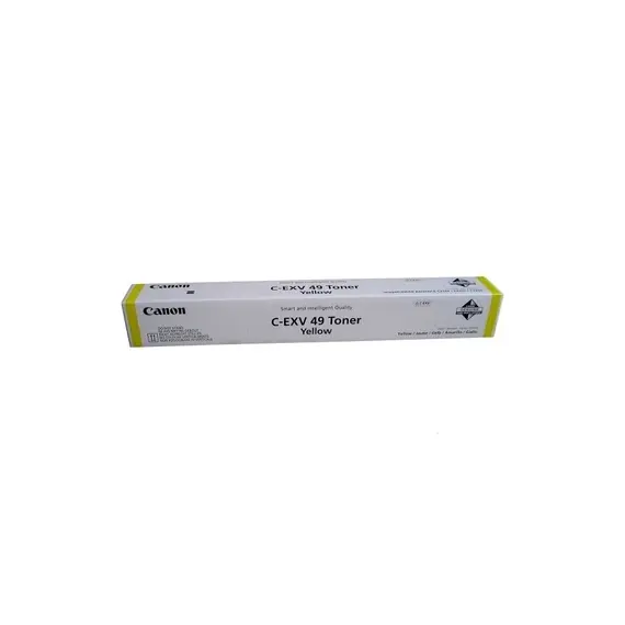 ტონერი Canon C-EXV 49 Toner Yellow - 8527B002AA , 2 image - Primestore.ge