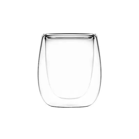 ჭიქები Ardesto Double wall borosilicate glass mug set 80 ml  - Primestore.ge