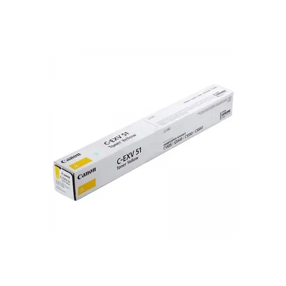 კარტრიჯი Canon CEXV-51 Toner, 60000Y Yellow  - Primestore.ge