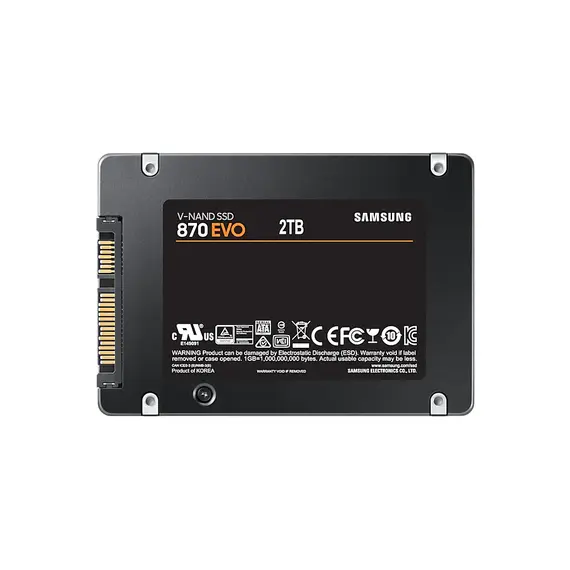 SSD დისკი Samsung 870 EVO SATA III 2.5" 2TB (MZ-77E2T0BW) , 4 image - Primestore.ge