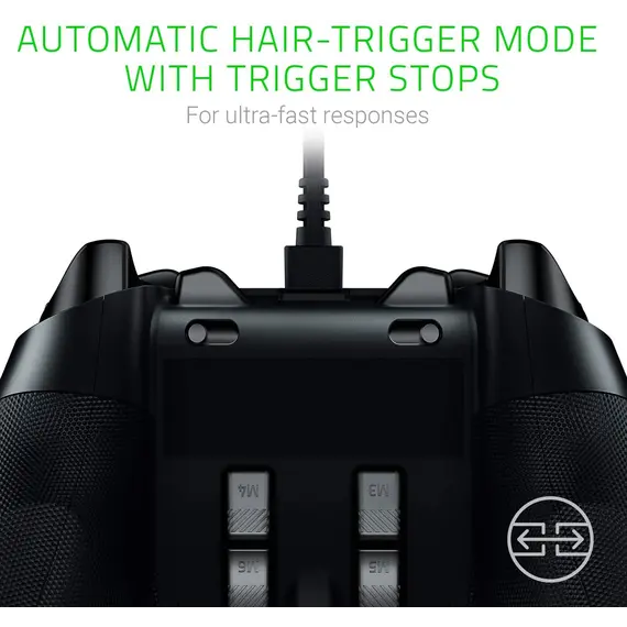 ჯოისტიკი Razer Gamepad Wolverine Ultimate Xbox One Controller USB RGB Black , 3 image - Primestore.ge