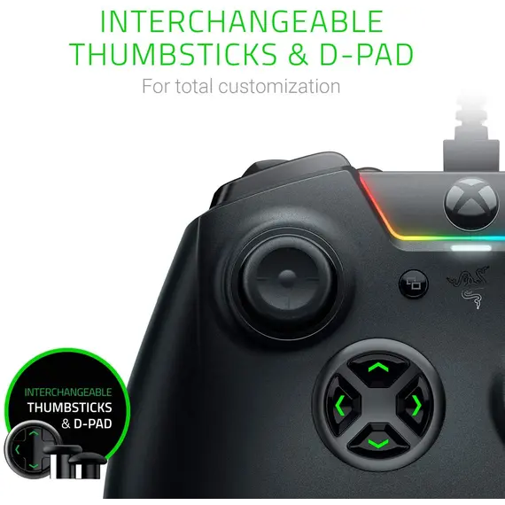 ჯოისტიკი Razer Gamepad Wolverine Ultimate Xbox One Controller USB RGB Black , 2 image - Primestore.ge