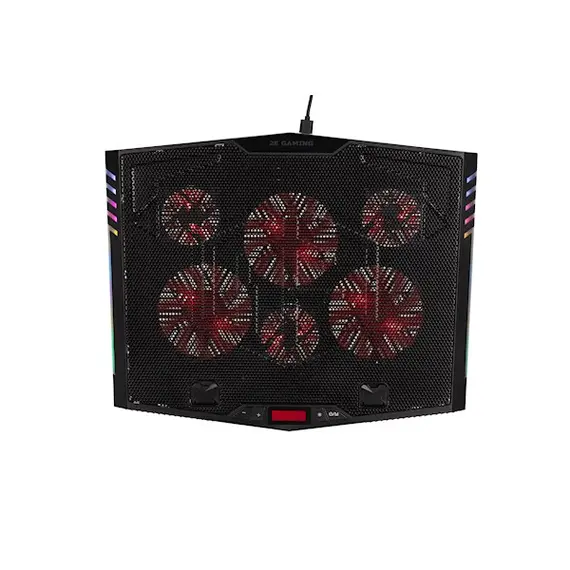 ლეპტოპის გამაგრილებელი 2E CPG-005 Gaming Cooling Pad Laptop Stand 17.3″ Black , 2 image - Primestore.ge