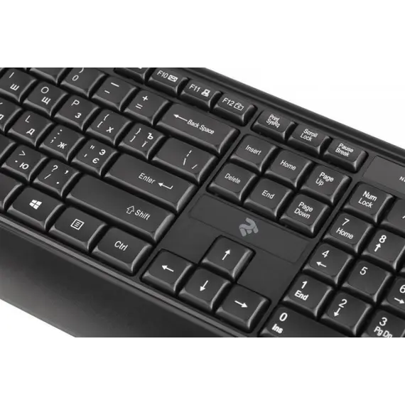 კლავიატურა KS130 USB Black (2E-KS130UB) , 3 image - Primestore.ge