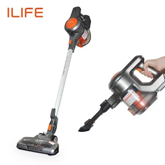 უსადენო მტვერსასრუტი ILIFE H70 Cordless Stick Vacuum Cleaner Handstick 1.2L Big Dustbin 22000Pa Strong  - Primestore.ge