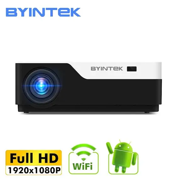 Projector BYINTEK MOON K11 Android 200inch native: 1920x1080 1080P FULL HD LED Video Projector