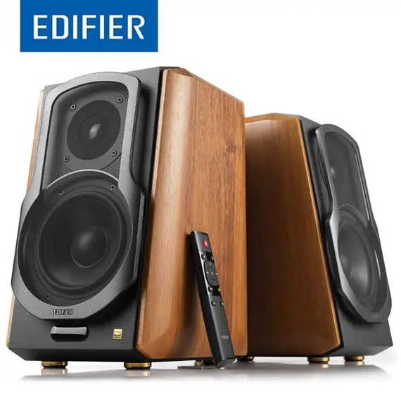 დინამიკი Edifier S1000MKII Audiophile Active Library 2.0 Speakers 120W Bluetooth 5.0 Speakers brown - Primestore.ge