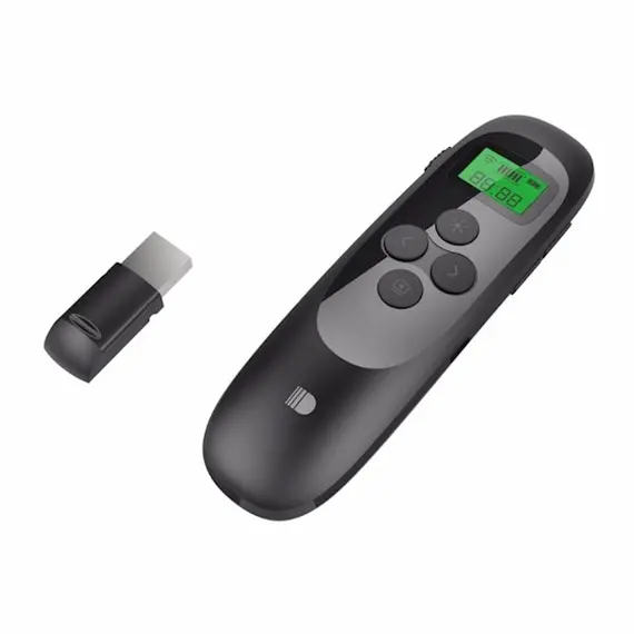 პრეზენტერი Doosl DSIT021 Rechargeable Presentation Remote with LCD Display 2.4GHz Wireless USB Point PPT Clicker Remote Control , 6 image - Primestore.ge
