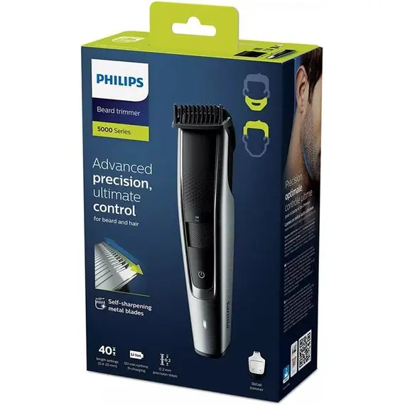 წვერის საკრეჭი ტრიმერი PHILIPS BT5522/15 , 4 image - Primestore.ge