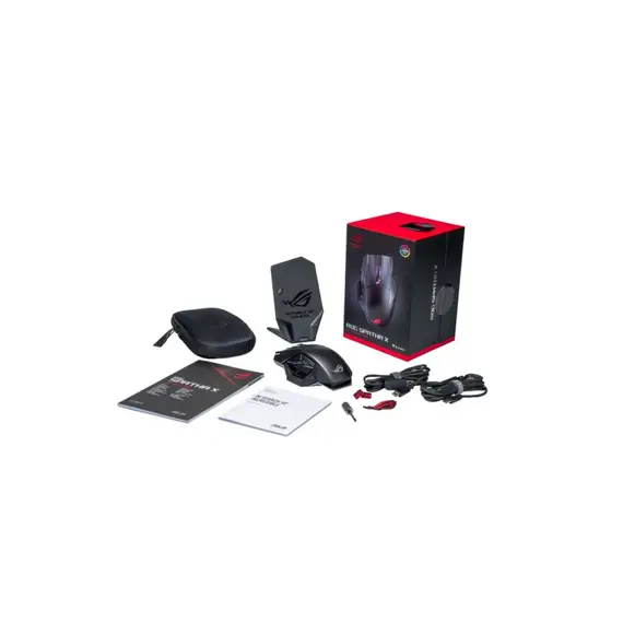 მაუსი Asus ROG Spatha X Wireless Gaming Mouse Black - Primestore.ge