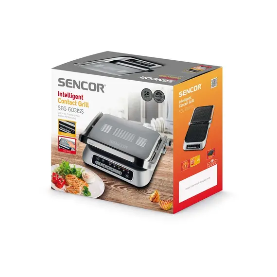 გრილი SENCOR SBG 6031SS , 3 image - Primestore.ge
