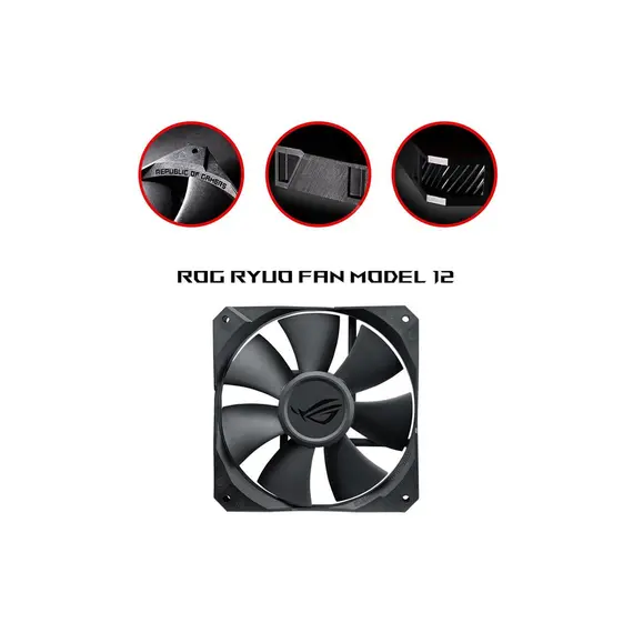 Cooler Asus ROG Ryuo 240 RGB AIO Liquid CPU Cooler, 3 image