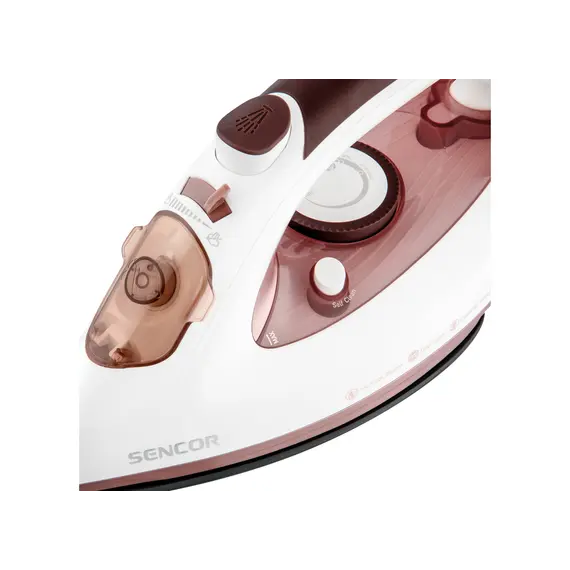 ორთქლის უთო Sencor SSI 3520RS 3100W, 280ML, White/Pink , 6 image - Primestore.ge