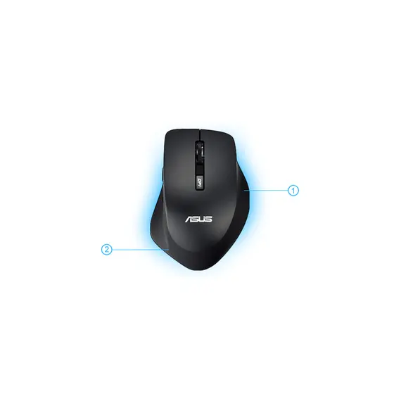 მაუსი ASUS WT425 (90XB0280-BMU000) BLACK , 3 image - Primestore.ge