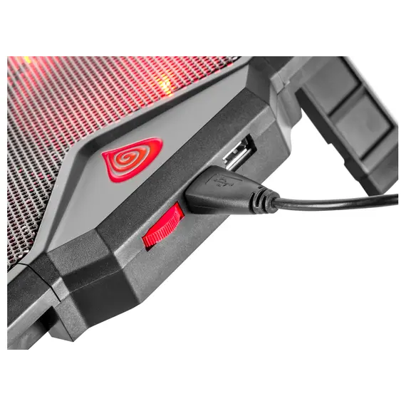 Cooling system Genesis Oxid 250 15.6-17.3 '' Laptop Cooling Stand, 5 image