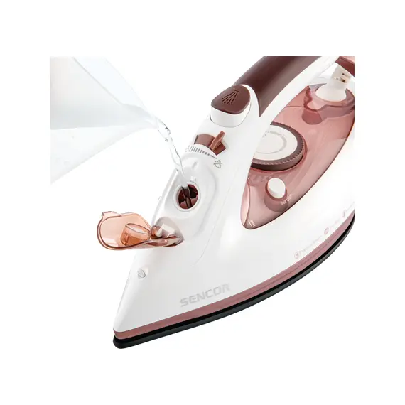ორთქლის უთო Sencor SSI 3520RS 3100W, 280ML, White/Pink , 7 image - Primestore.ge