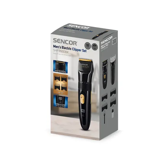 თმის საკრეჭი SENCOR SHP 8900BK , 3 image - Primestore.ge