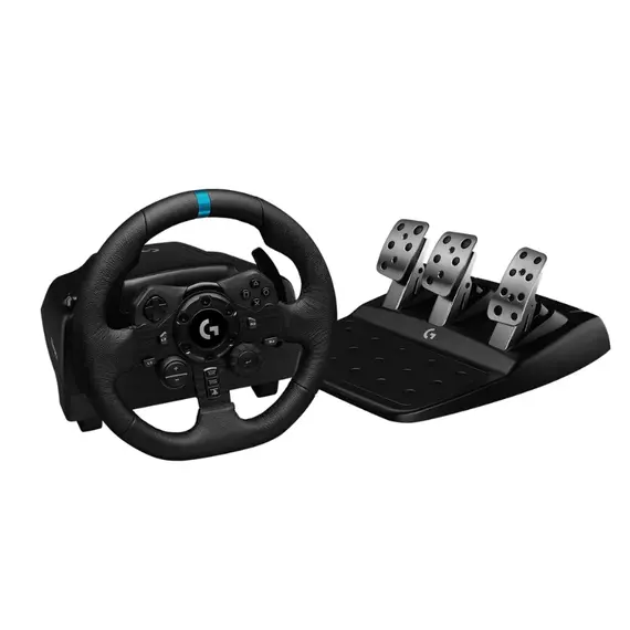 კომპიუტერული საჭე Logitech G923 Driving Force PC/PS4 /PS5  - Primestore.ge