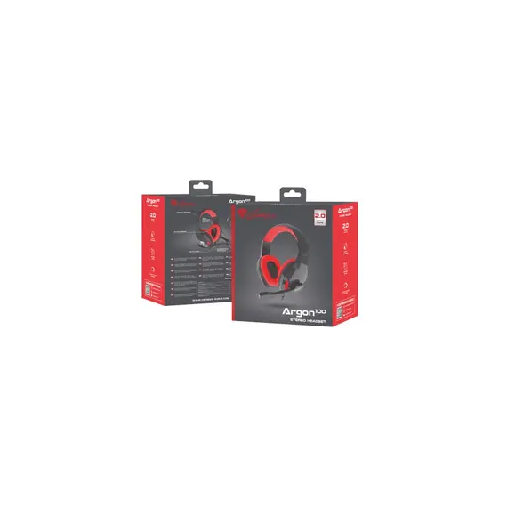 Headphones GENESIS ARGON 100 RED, 5 image
