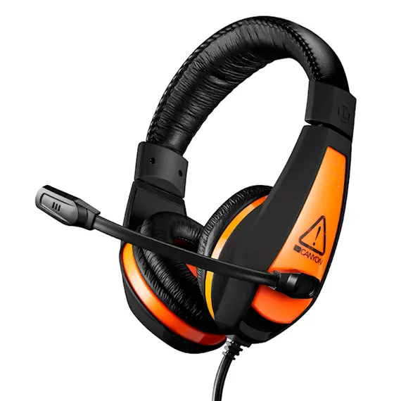 Headphone Canyon CND-SGHS1A Gaming Headset 3.5MM Jack With Microphone Black