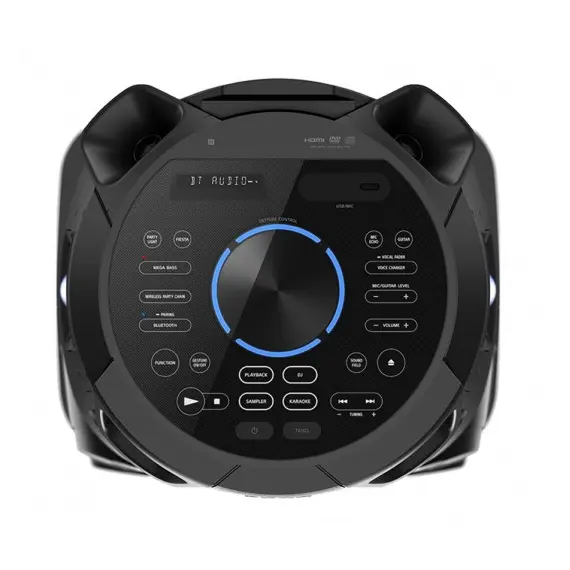 დინამიკი Sony MHC-V73D Hi-Fi Audio System Bluetooth, Audio in, USB Black , 2 image - Primestore.ge