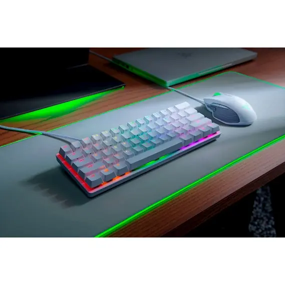კლავიატურა RAZER HUNTSMAN MINI MERCURY (RZ03-03392200-R3R1) , 3 image - Primestore.ge