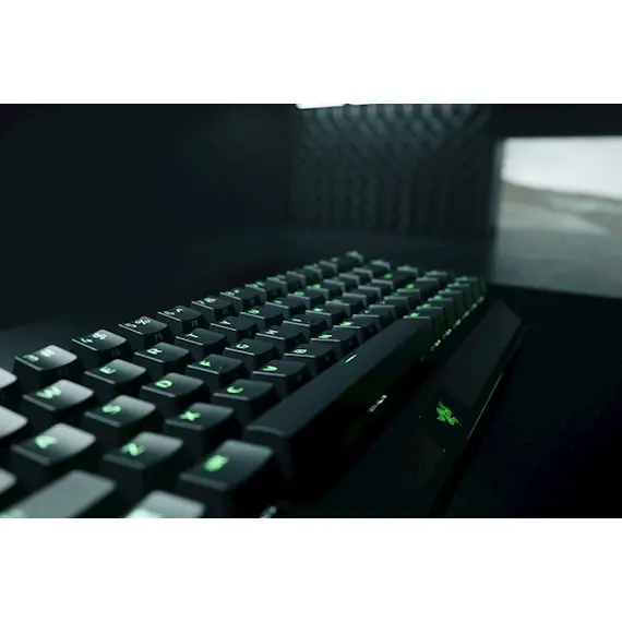 კლავიატურა Razer RZ03-03890700-R3R1 BlackWidow V3 Mini HyperSpeed Gaming Keyboard, Yellow Switch, BT, USB, RGB, Black , 7 image - Primestore.ge