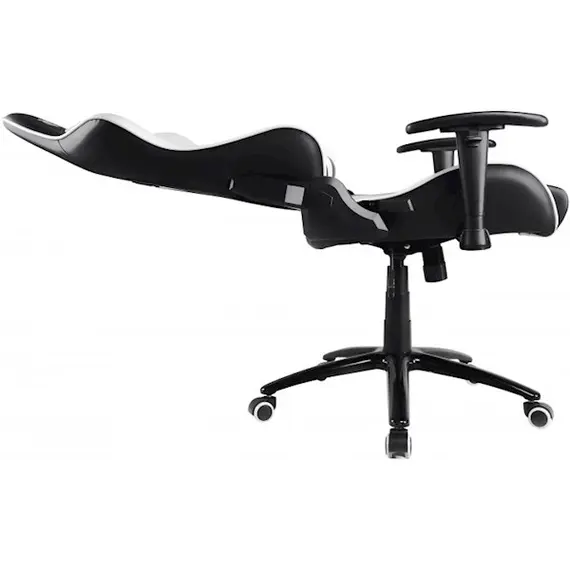 სათამაშო სავარძელი 2E 2E-GC-BUS-WT Gaming Chair Bushido White/Black - Primestore.ge