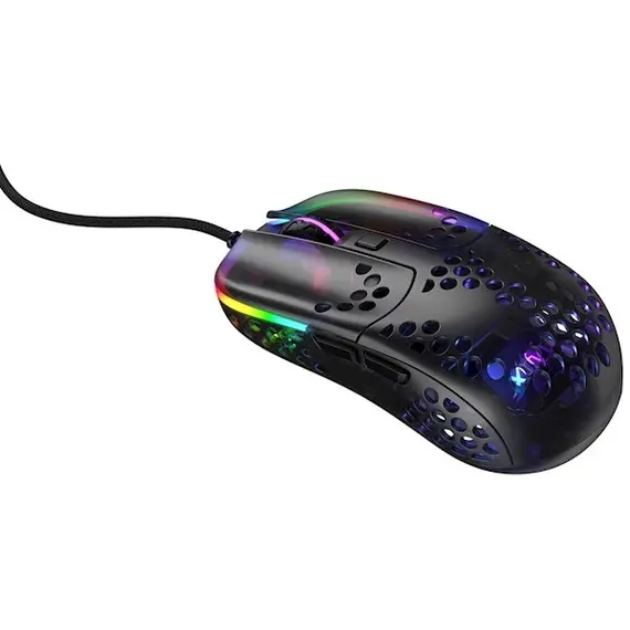 მაუსი XTRFY MZ1 RGB (XG-MZ1-RGB) BLACK - Primestore.ge