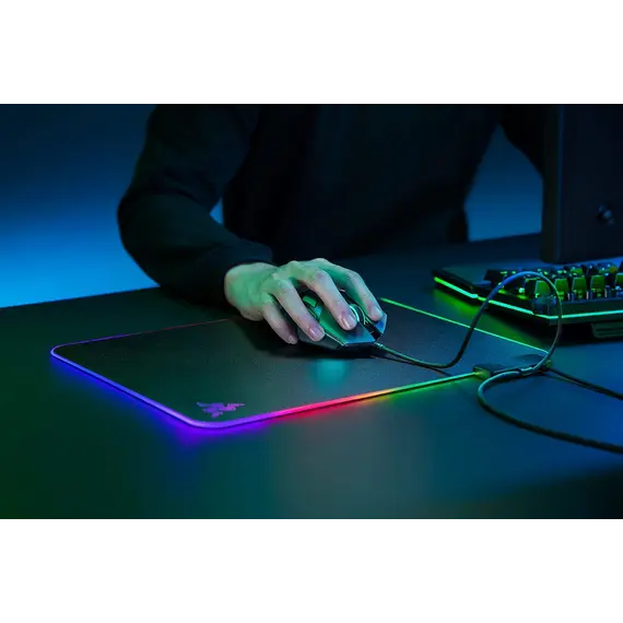 მაუსპადი Razer Mouse Pad Firefly V2 RGB Black , 5 image - Primestore.ge