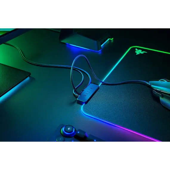 მაუსპადი Razer Mouse Pad Firefly V2 RGB Black , 7 image - Primestore.ge