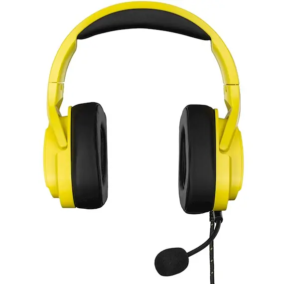 ყურსასმენი 2E HG340 Wired Gaming Headset RGB, USB 7.1, Yellow , 6 image - Primestore.ge