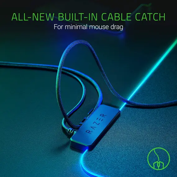 მაუსპადი Razer Mouse Pad Firefly V2 RGB Black , 8 image - Primestore.ge