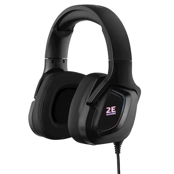 ყურსასმენი 2E HG340 RGB 3.5 MM (2E-HG340BK) BLACK , 2 image - Primestore.ge
