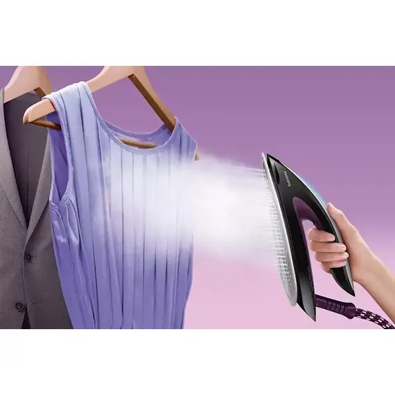 უთო Philips GC9420/80, 2100W, 2.5L, Steam Generator, Purple , 2 image - Primestore.ge