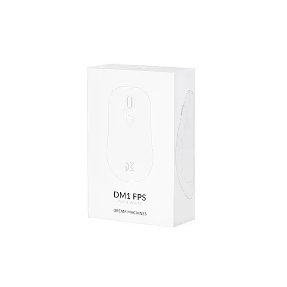 მაუსი Dream Machines DM1FPS Wired Optical Gaming Mouse, USB, White , 7 image - Primestore.ge