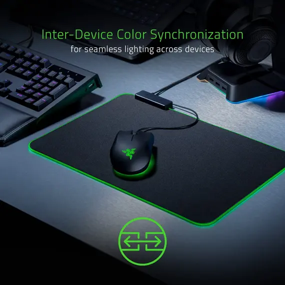 მაუსპადი Razer Mouse Pad Goliathus Extended Chroma Black , 4 image - Primestore.ge