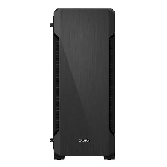 Case Zalman S3 TG, ATX Mid-Tower Computer Case, Black, 3 image