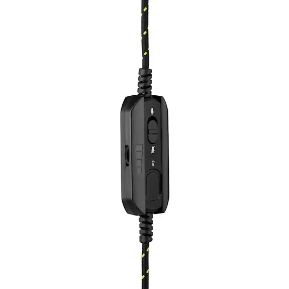 ყურსასმენი 2E HG340 Wired Gaming Headset RGB, USB 7.1, Yellow , 7 image - Primestore.ge